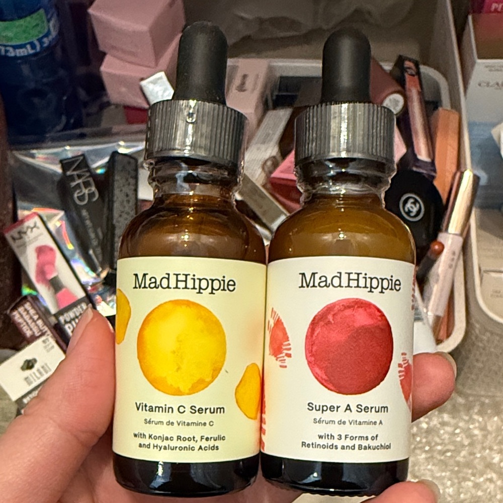 Vitamin C and Super A Serum Duo